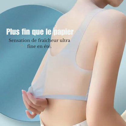 MARTA - SOUTIEN-GORGE ULTRA FIN EN SOIE GLACE