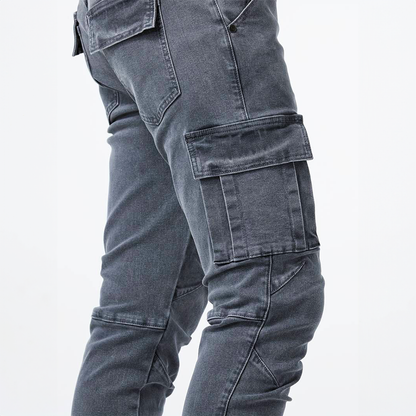 BROOKLYN ELITE - JEAN CARGO EN DENIM