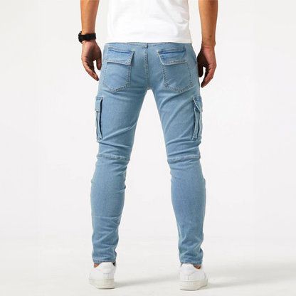 BROOKLYN ELITE - JEAN CARGO EN DENIM