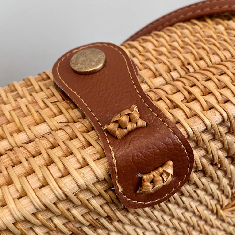 PARISIENNE - BAG ADJUSTABLE STRAP RATTAN