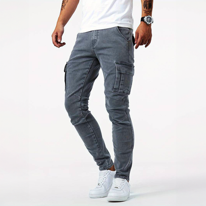 BROOKLYN ELITE - JEAN CARGO EN DENIM