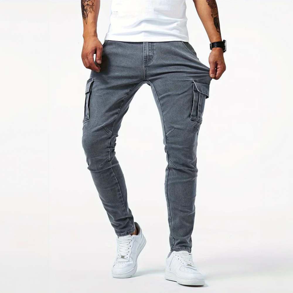 BROOKLYN ELITE - JEAN CARGO EN DENIM