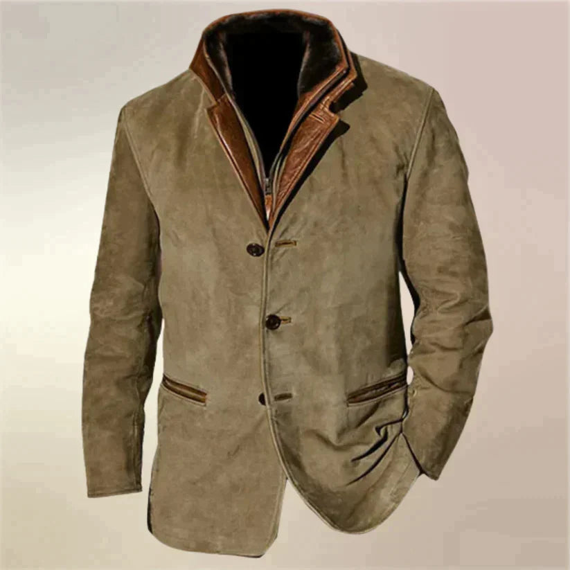 LUCAS - VESTE D'AUTOMNE VINTAGE POUR HOMMES